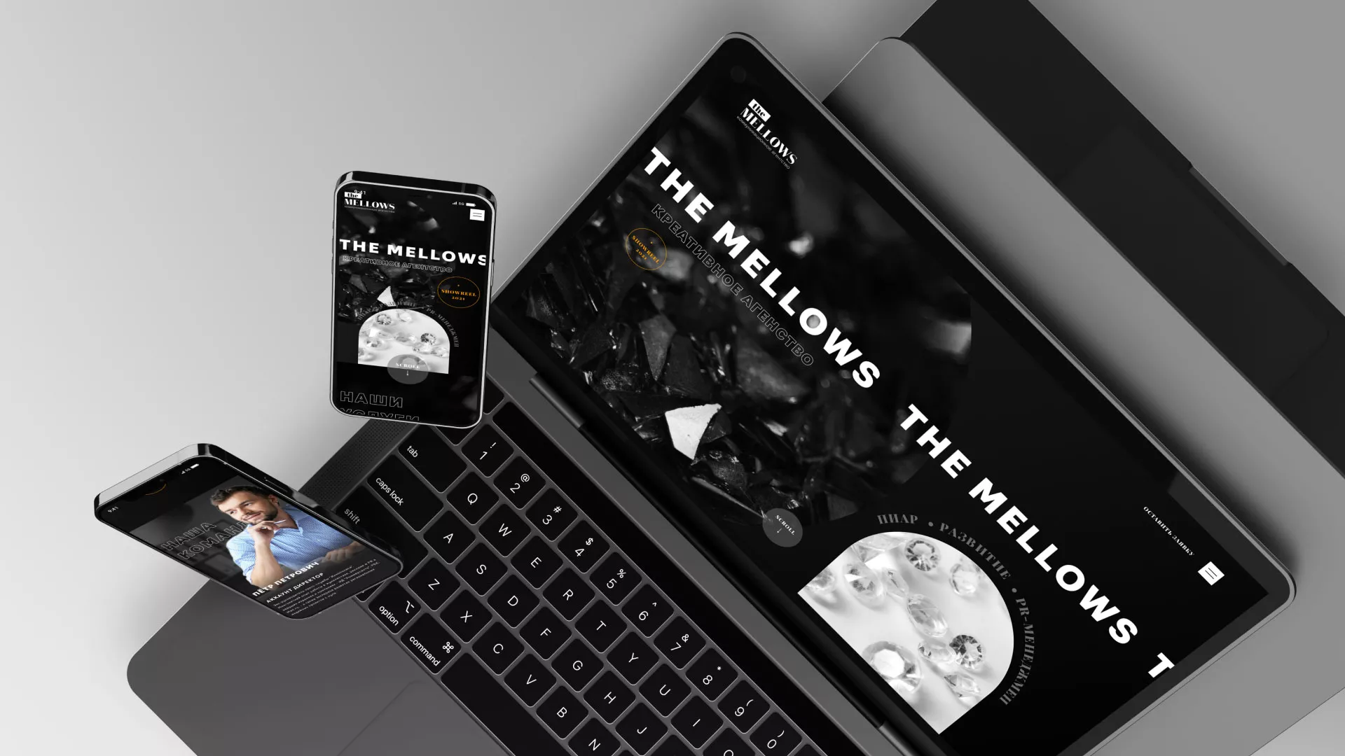 Разработка сайта креативного агентства «The Mellows» в Махачкале