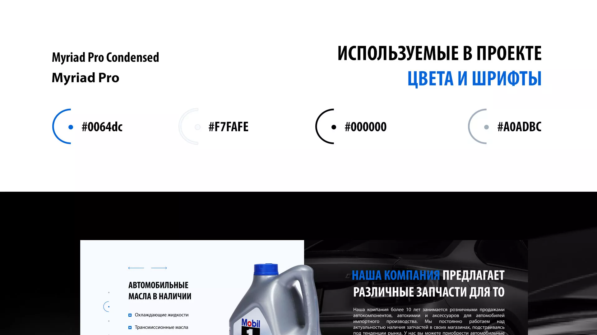 Разработка сайта магазина автозапчастей «М7» в Махачкале