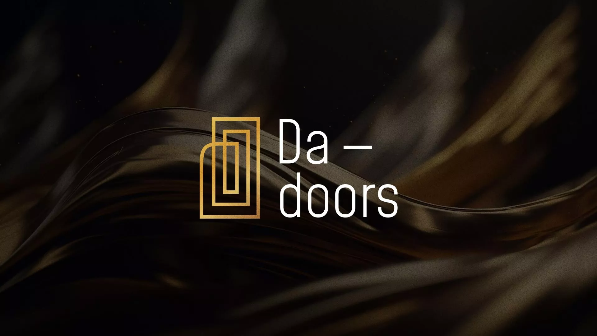 Разработка логотипа для компании «DA-DOORS» в Махачкале