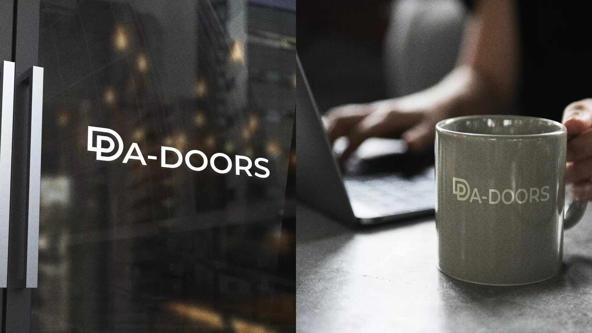 Создание логотипа компании «DA-DOORS» в Махачкале